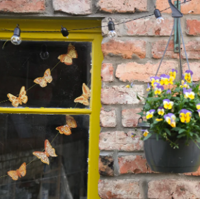 Garland British butterflies