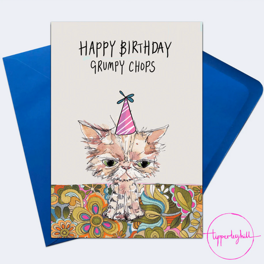 Card grumpy chops