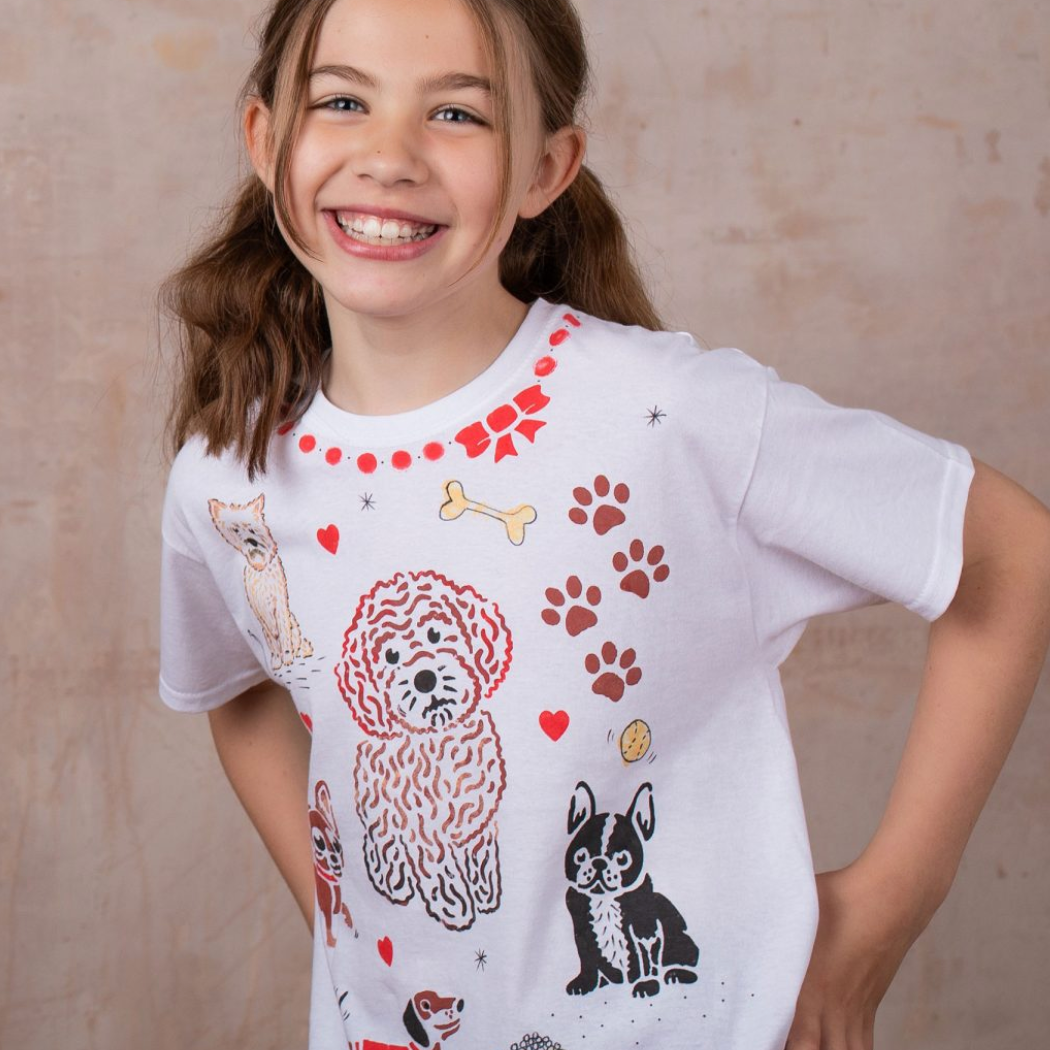 T.Shirt Painting Kit Doodle Dog