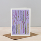 Art card - dried lilac