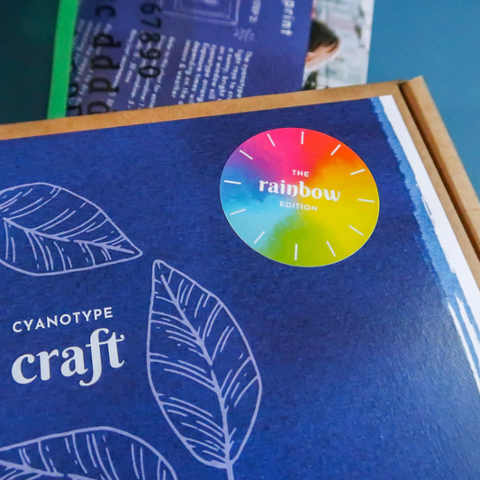 Cyanotype rainbow kit