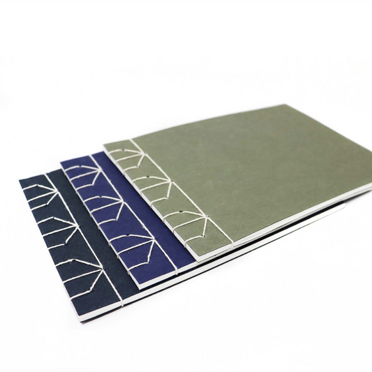 Japanese sketchbook blue