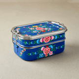 Tiffin-Style lunchbox in cotton gift bag