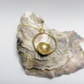 Circle & Blossom necklace