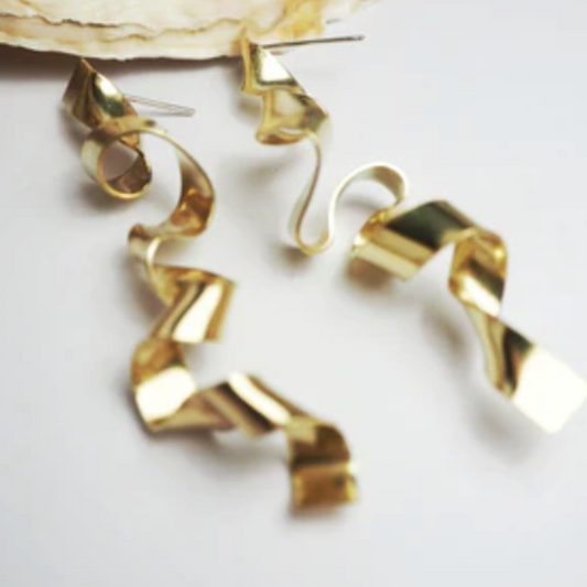 Antik Ribbon Earrings