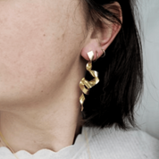 ByMaraca Antik Ribbon Earrings