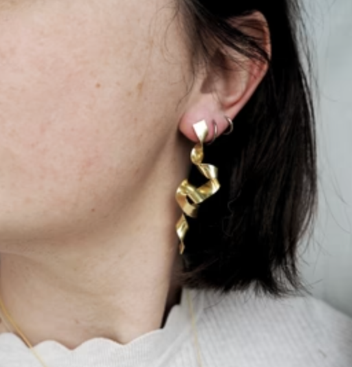 Antik Ribbon Earrings