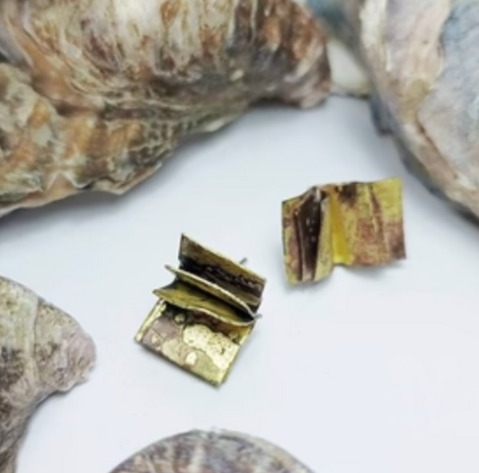Book earrings