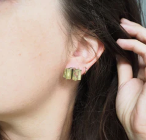 Book earrings