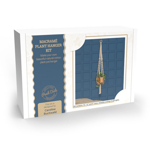 Macrame kit plant hanger