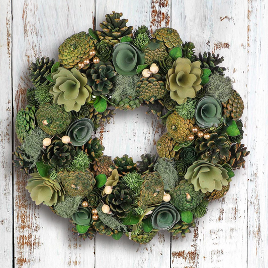 Workshop Christmas wreath - Living Art