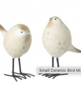 small ceramic bird