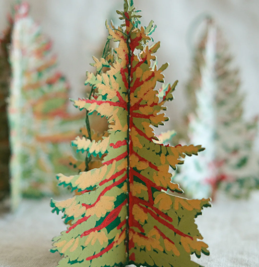 Forest paper hanging decorations