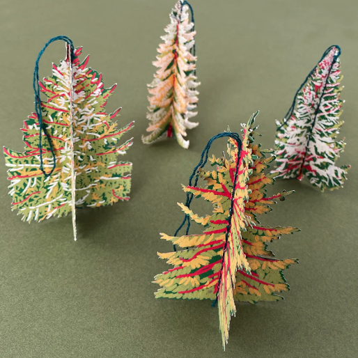 Forest paper hanging decorations