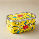 Tiffin-Style lunchbox in cotton gift bag