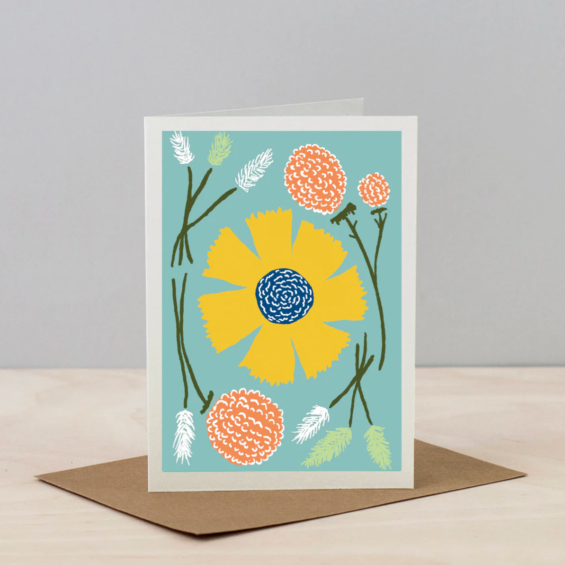 Art card - pastel blue