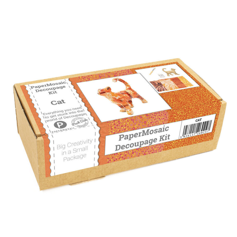 Cat - decoupage kit