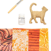 Cat - decoupage kit