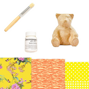 Teddy Bear - decoupage kit