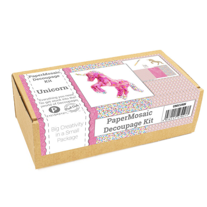 Unicorn - decoupage kit