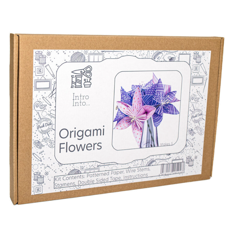 Origami flowers DIY craft kit