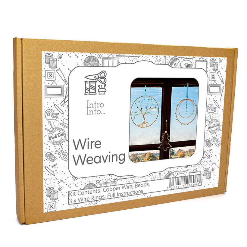 Wire weaving DIY craft kit