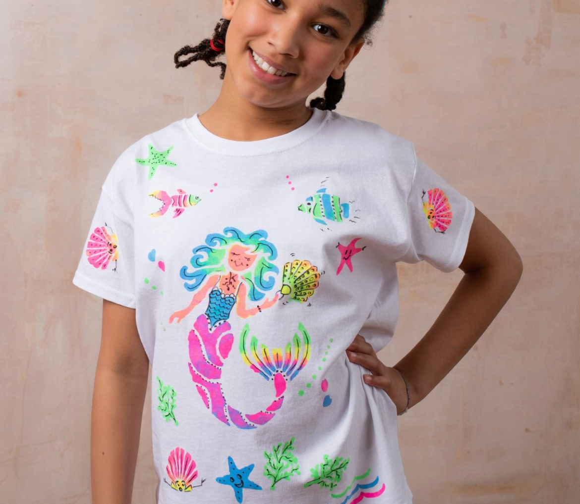 T.Shirt Painting Kit Mermaid