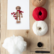 Gingerbread man crochet kit