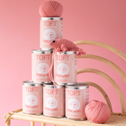 Prawns in a tin, crochet kit