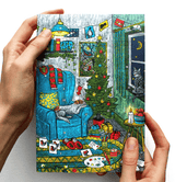 Advent calender card, Cosy Christmas
