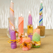 Beeswax sheets candle making kit