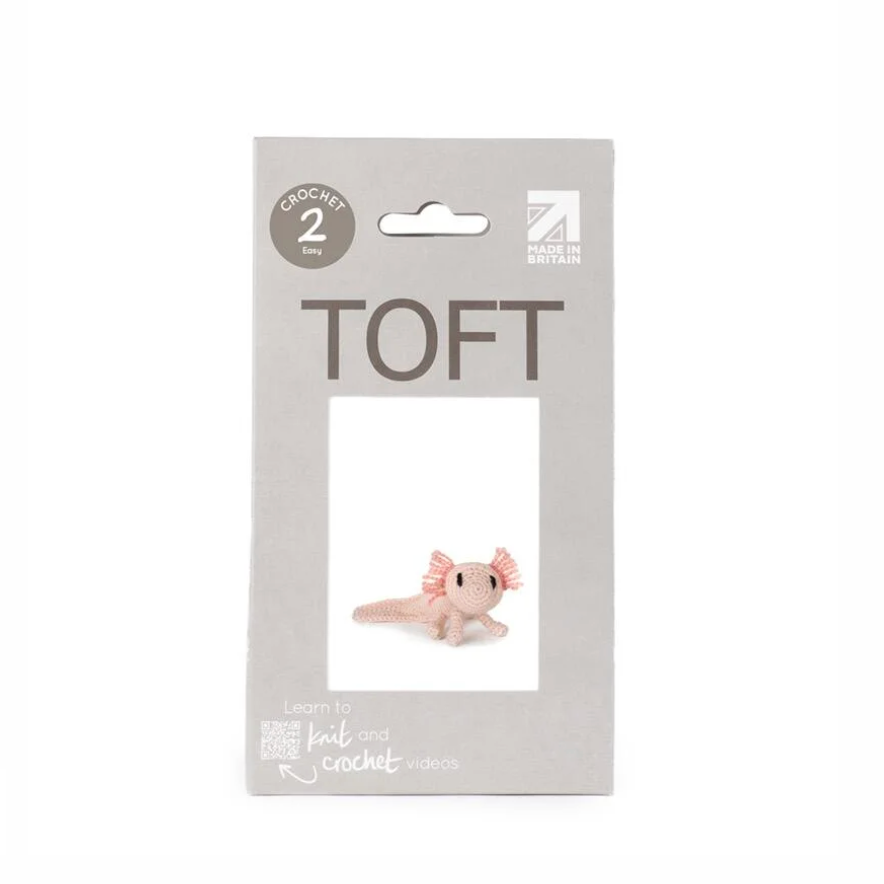 Danielle the axolotl crochet kit