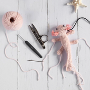 Danielle the axolotl crochet kit