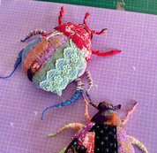 Scrap Fabric Beetle Sewing Upcycle Kit