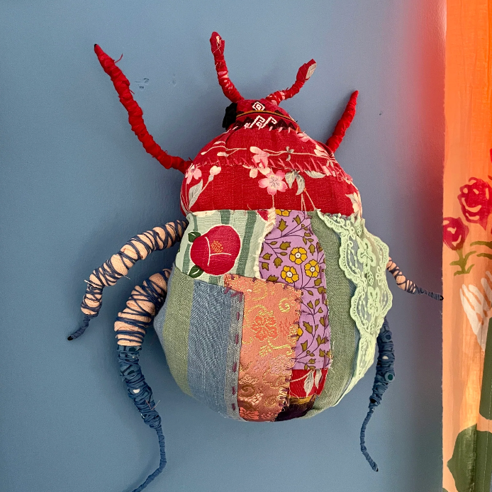 Complete Beetle Sewing Upcycle Kit includes fabric