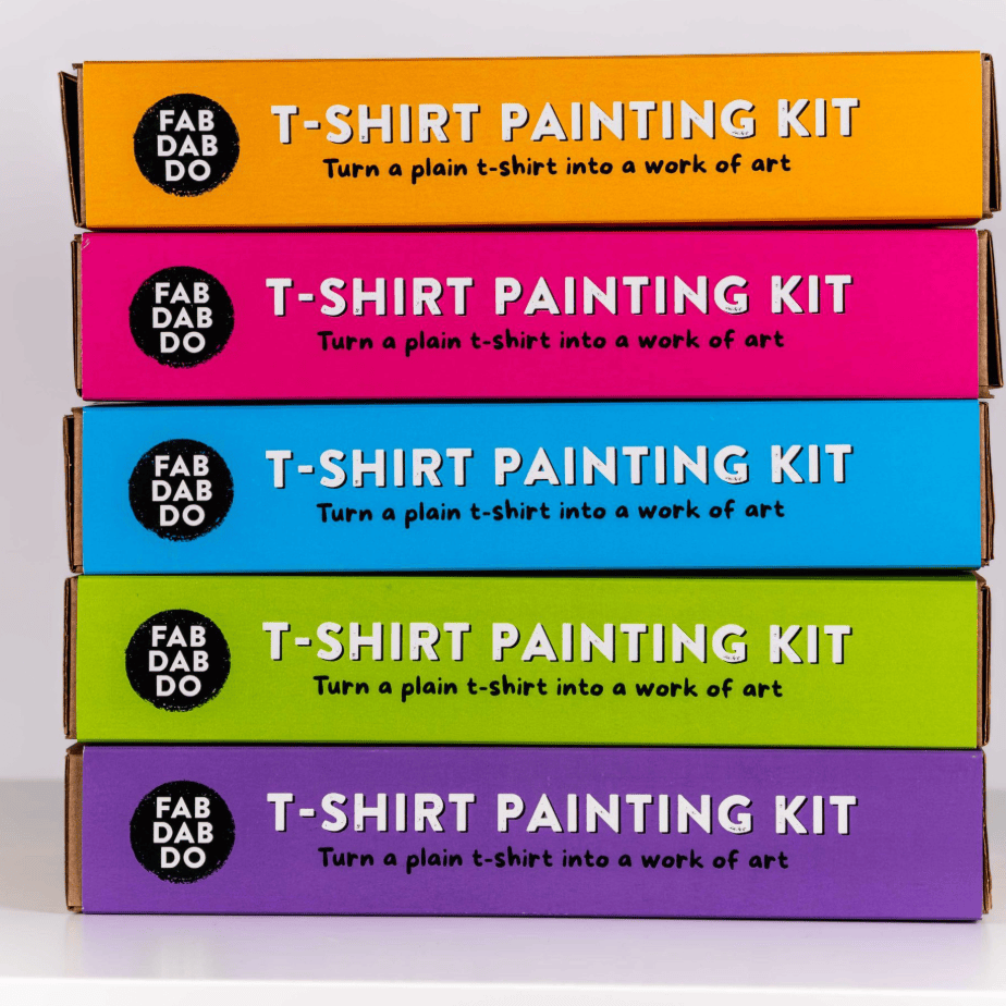 FabDabDo T.Shirt Painting Kit, Little Kitten