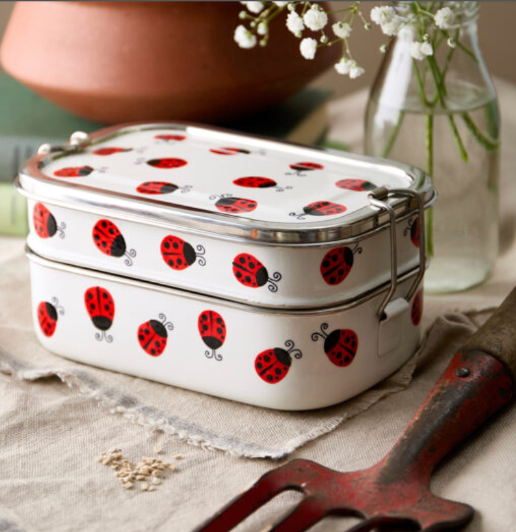 Tiffin-Style Lunchbox Summer Garden