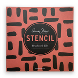 Annie Sloan Stencil - Brushwork Tile