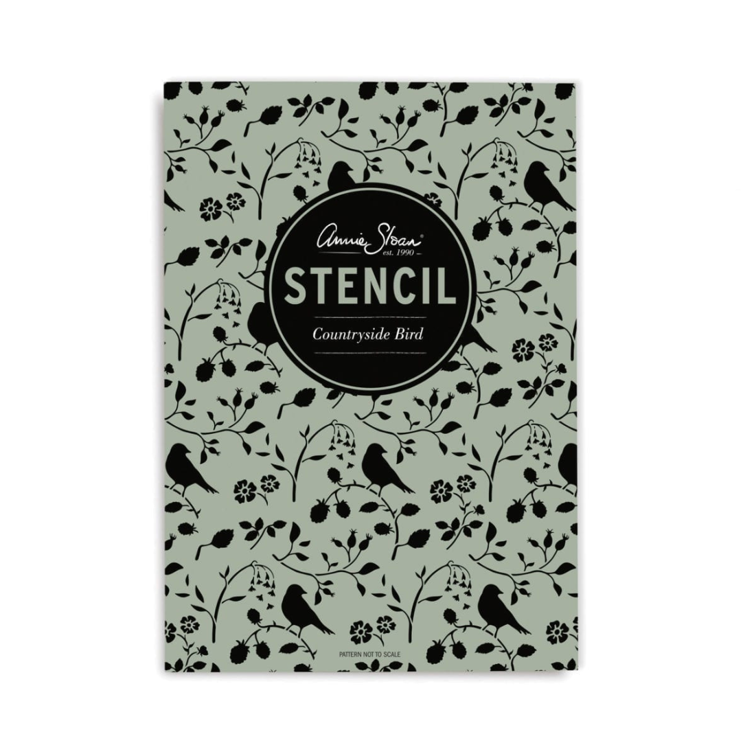 Annie Sloan Stencil - Countryside Bird