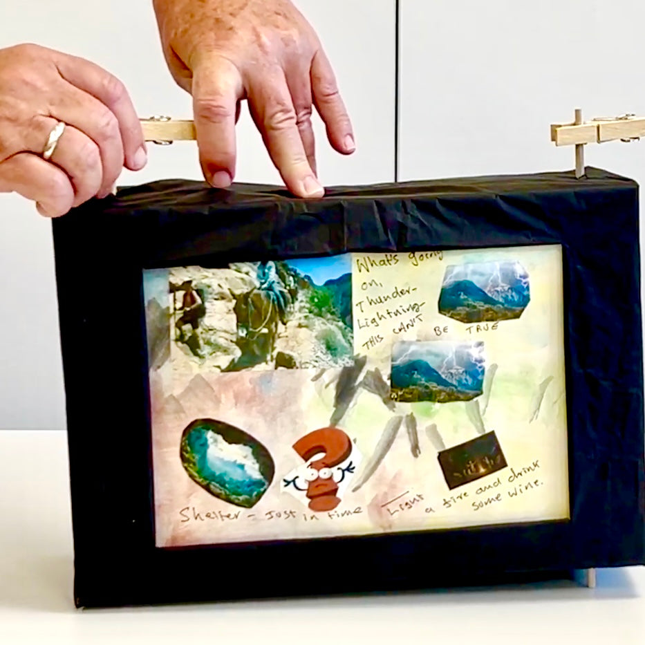 Make a Superhero Crankie: Moving Story Theatre (Age 7+)