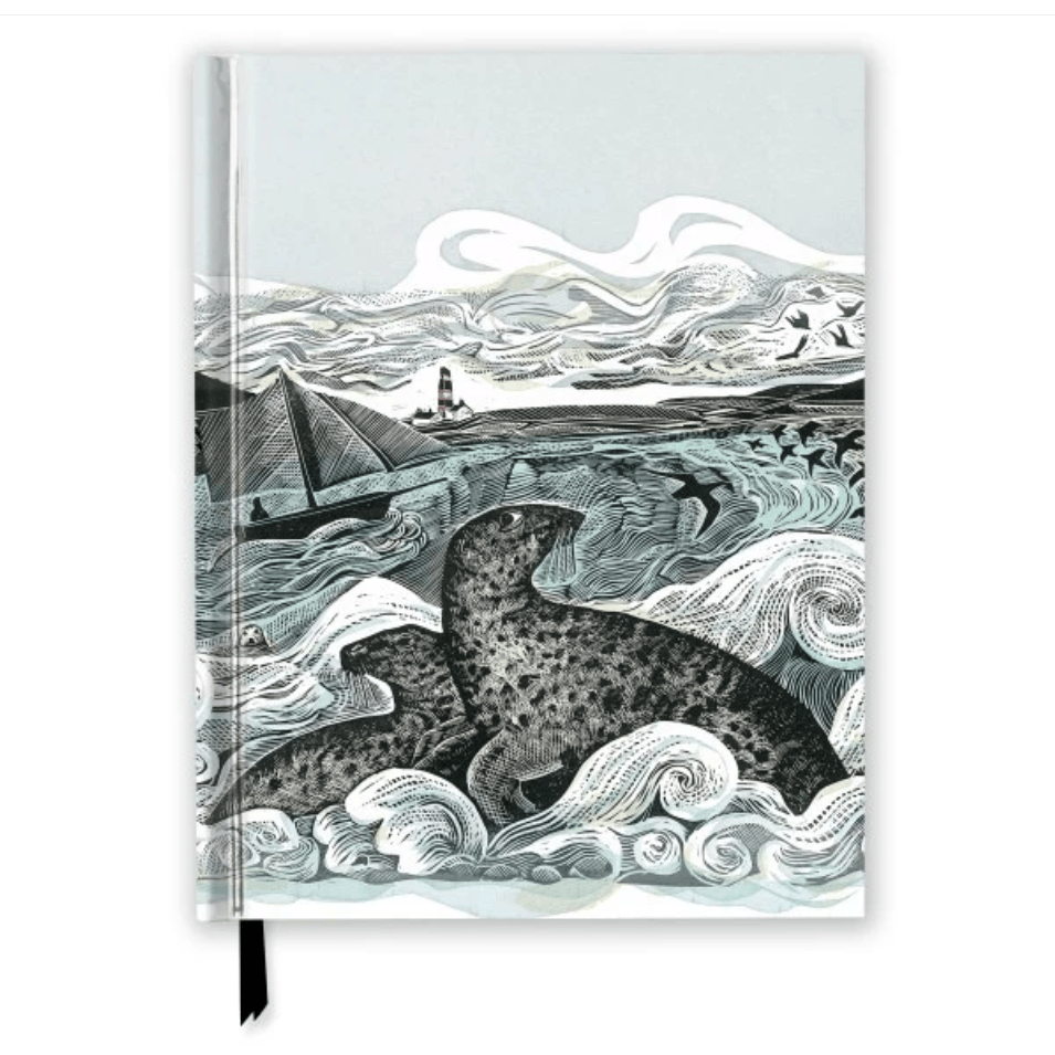 Luxury Foil Embossed Sketchbook, Seal Song 23 x 29cm