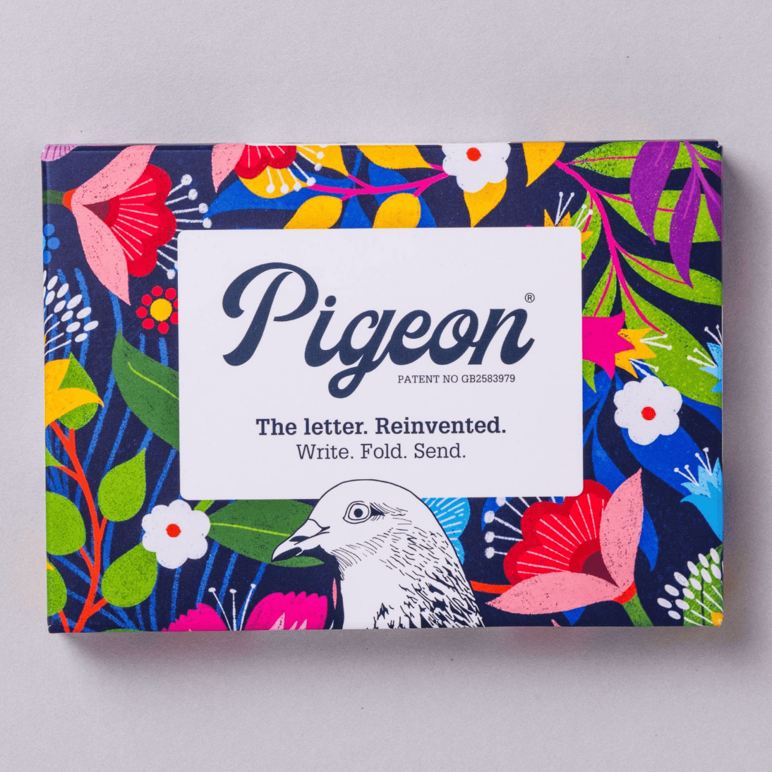 Pigeon Post Fold & Send Letter Set, Floral Fantasia