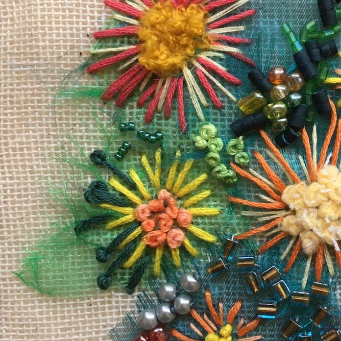 Starburst creative handstitch