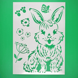 Stencils for fabric or paper