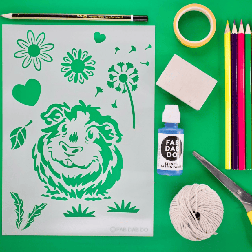 FabDabDo Stencils for fabric or paper