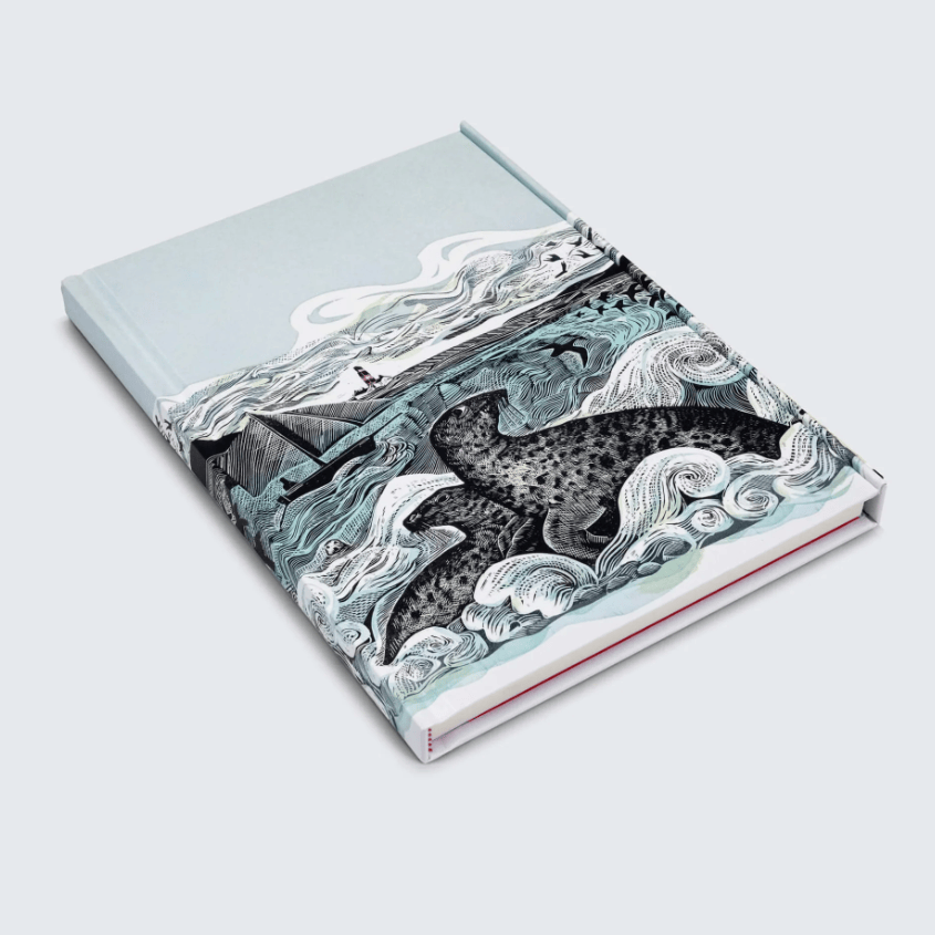 Luxury Foil Embossed Sketchbook, Seal Song 23 x 29cm