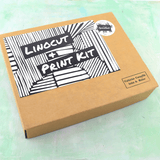 Linocut & print premium kit, choose your colours!