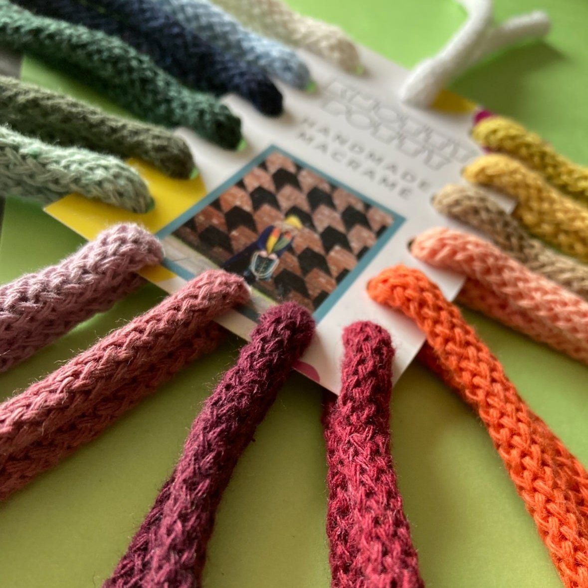 Workshop macrame bag making with Knottypotty