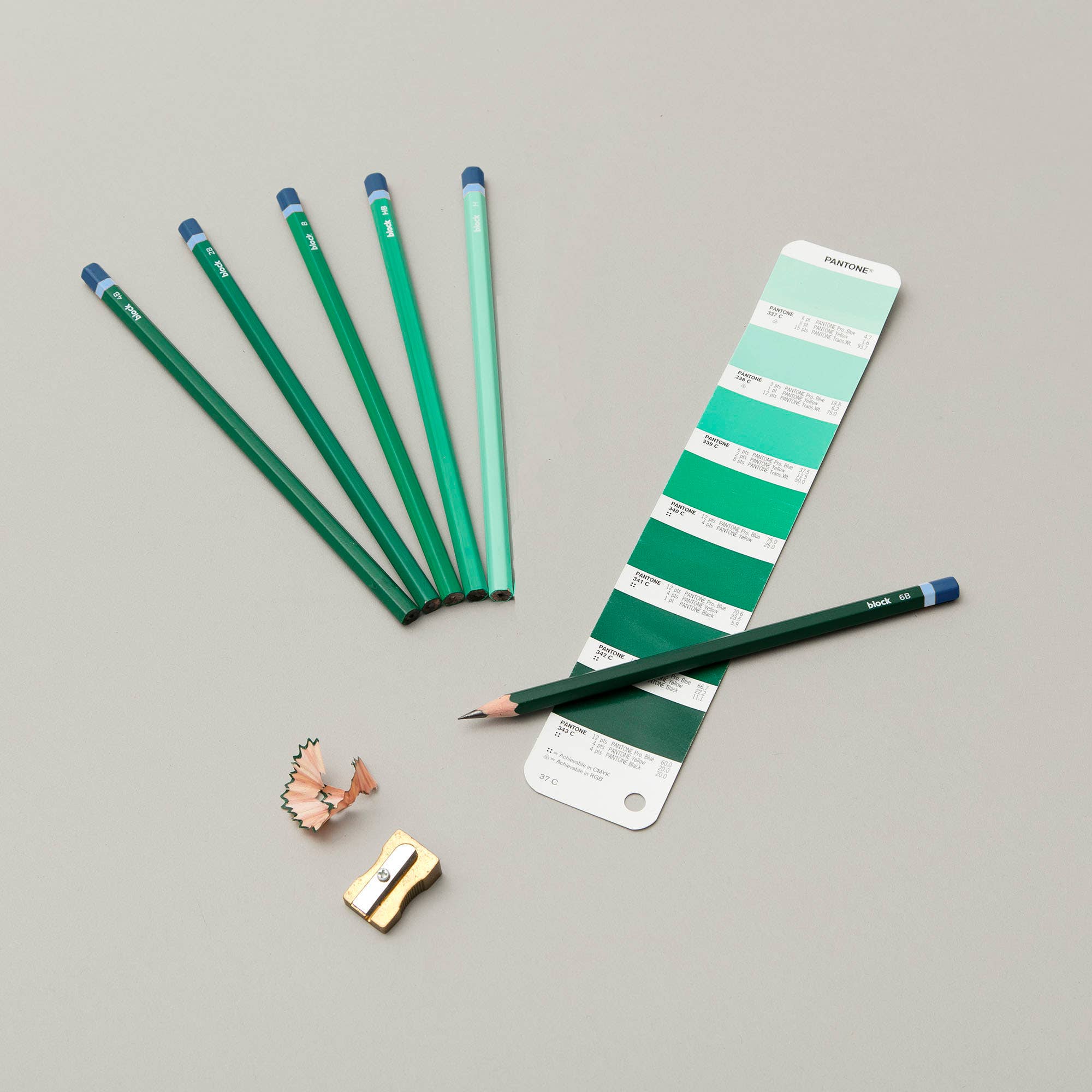 Gradient Sketching Pencils: Green