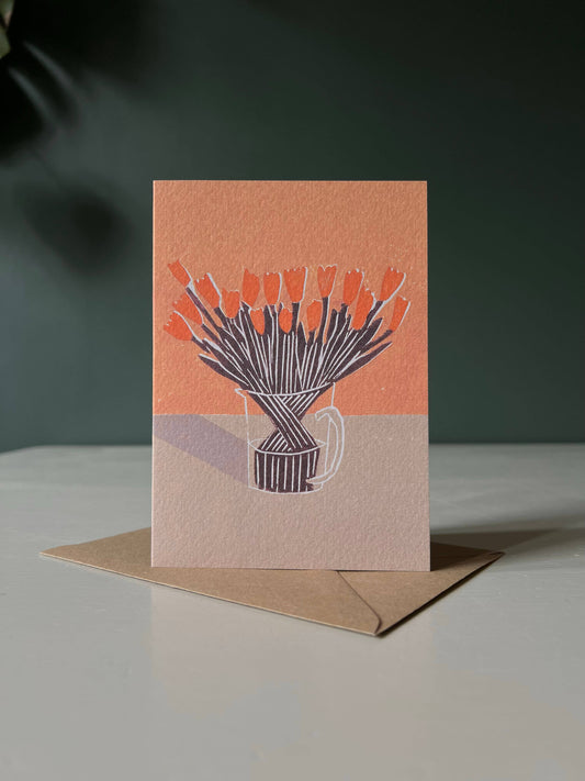 Card, Orange Emperor